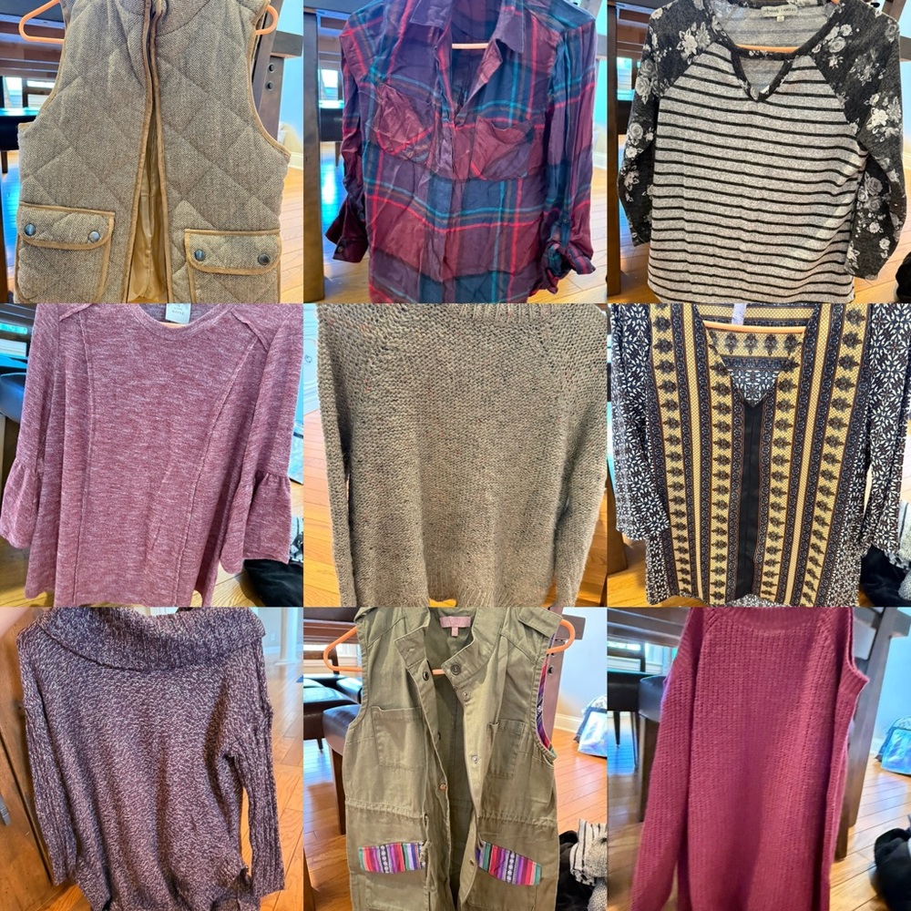Womens Lot of fall/winter tops